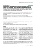 Báo cáo y học: "A multicenter, double-blind, randomized, controlled phase III clinical trial of chicken type II collagen in rheumatoid arthritis"