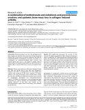 Báo cáo y học: "A combination of methotrexate and zoledronic acid prevents bone erosions and systemic bone mass loss in collagen induced arthritis"