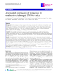 Báo cáo y học: " Attenuated expression of tenascin-c in ovalbumin-challenged STAT4-/- mice"