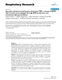 Báo cáo y học: "Ascorbic acid pre-treated quartz stimulates TNF-α release in RAW 264.7 murine macrophages through ROS production and membrane lipid peroxidation"