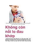 Không còn nỗi lo đau khớp