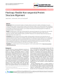 Báo cáo sinh học: "FlexSnap: Flexible Non-sequential Protein Structure Alignment Research"