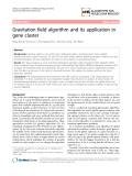 Báo cáo sinh học: " Gravitation field algorithm and its application in gene cluster"