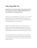 Cháo Tống Miền Tây