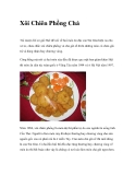 Xôi Chiên Phồng Chả