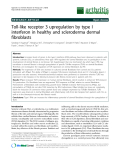 Báo cáo y học: "Toll-like receptor 3 upregulation by type I interferon in healthy and scleroderma dermal fibroblasts"