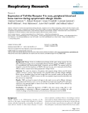 Báo cáo y học: "  Expression of Toll-like Receptor 9 in nose, peripheral blood and bone marrow during symptomatic allergic rhinitis"