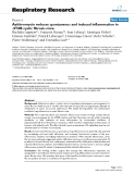 Báo cáo y học: "  Azithromycin reduces spontaneous and induced inflammation in ΔF508 cystic fibrosis mice"