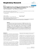 Báo cáo y học: " Novel insights into the aetiology and pathophysiology of increased airway inflammation during COPD exacerbations"