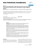 Báo cáo khoa học: " Renal histomorphology in dogs with pyometra and control dogs, and long term clinical outcome with respect to signs of kidney disease"