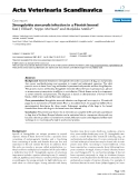 Báo cáo khoa học: " Strongyloides stercoralis infection in a Finnish kennel"