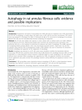 Báo cáo y học: "Autophagy in rat annulus fibrosus cells: evidence and possible implications"