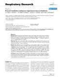 Báo cáo y học: "Fractal ventilation enhances respiratory sinus arrhythmia"