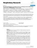 Báo cáo y học: "Accelerated decline in lung function in smoking women with airway obstruction: SAPALDIA 2 cohort study"