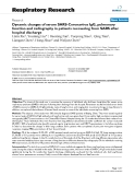 Báo cáo y học: "Dynamic changes of serum SARS-Coronavirus IgG, pulmonary function and radiography in patients recovering from SARS after hospital discharge"