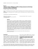 Báo cáo y học: "Biphasic positive airway pressure and airway pressure release ventilation Christian Putensen1 and Hermann Wrigge2 for Anesthesiology and Intensive Care Medicine, Department of Anaesthesiology and Intensive Care"