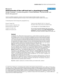 Báo cáo y học: " Determinants of the cuff-leak test: a physiological study"