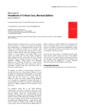 Báo cáo khoa học: "Handbook of Critical Care, Revised Edition"