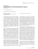 Báo cáo khoa học: "Practical aspects of federalizing disaster response."