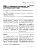 Báo cáo khoa học: " A Effect of oral decontamination with chlorhexidine on the incidence of nosocomial pneumonia: a meta-analysis"