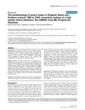 Báo cáo khoa học: "The epidemiology of severe sepsis in England, Wales and Northern Ireland, 1996 to 2004: secondary analysis of a high quality clinical"