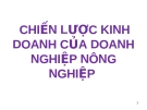 Quản trị doanh nghiệp nông nghiệp