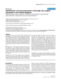 Bóa cáo y học: " Identification and characterisation of the high-risk surgical population in the United Kingdom"