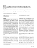 Báo cáo y học: "Bench-to-bedside review: Hyperinsulinaemia/euglycaemia therapy in the management of overdose of calcium-channel blockers"
