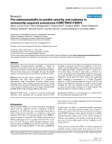 Pro-adrenomedullin to predict severity and outcome in community-acquired pneumonia [ISRCTN04176397]