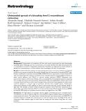 Báo cáo y học: "  Unintended spread of a biosafety level 2 recombinant retrovirus"