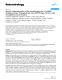 Báo cáo y học: "  Genetic characterization of the complete genome of a highly divergent simian T-lymphotropic virus (STLV) type 3 from a wild Cercopithecus mona monkey"