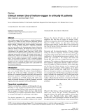 Báo cáo khoa học: " Clinical review: Use of helium-oxygen in critically ill patient"