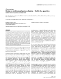 Báo cáo khoa học: "Bolus or continuous hydrocortisone – that is the question"