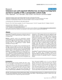 Báo cáo khoa học: "Intensive care unit acquired infection has no impact on long-term survival or quality of life: a prospective cohort study"