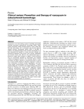 Báo cáo khoa học: "Clinical review: Prevention and therapy of vasospasm in subarachnoid hemorrhage"