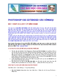 PHOTOSHOP CS5 EXTENDED CÁC CÔNGCỤ