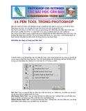 33.PEN TOOL TRONG PHOTOSHOP