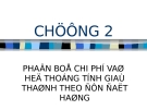 Kế toán chi phí_phân bổ chi phí và tính giá thành