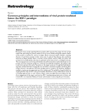 Báo cáo y học: "Common principles and intermediates of viral protein-mediated fusion: the HIV-1 paradigm"