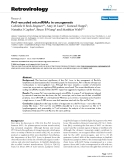 Báo cáo y học: "Pvt1-encoded microRNAs in oncogenesis"