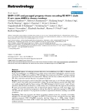 Báo cáo y học: " SHIV-1157i and passaged progeny viruses encoding R5 HIV-1 clade C env cause AIDS in rhesus monkeys"