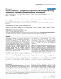 Báo cáo y học: "Pharmacokinetics and pharmacodynamics of danaparoid during continuous venovenous hemofiltration: a pilot study"