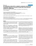 Báo cáo y học: "An exploratory study with an adaptive continuous intravenous furosemide regimen in neonates treated with extracorporeal membrane oxygenation"