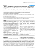 Báo cáo y học: " Alveolar recruitment can be predicted from airway pressure-lung volume loops: an experimental study in a porcine acute lung injury model"