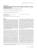 Báo cáo y học: "Formulas The pursuit of a high central venous oxygen saturation in sepsis: growing concern"