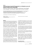 Báo cáo y học: "Formulas Saccharomyces boulardii fungaemia in an intensive care unit patient treated with caspofungin"