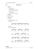 Thực hành tính kết cấu công trình STAAD.PRO 4 - Bài 13