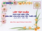 Văn hóa dân gian dân tộc  Ê đê