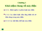 Giáo trình kỹ thuật mạch điện- Chương 5: Khái niệm chung về máy điện