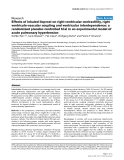 Báo cáo y học: " Effects of inhaled iloprost on right ventricular contractility, right ventriculo-vascular coupling and ventricular interdependence: a randomized placebo-controlled trial in an experimental model of acute pulmonary hypertension"